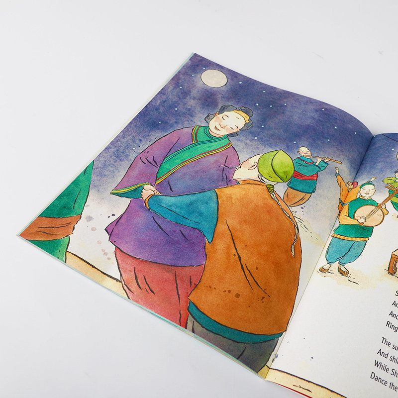 进口英文原版绘本The Magic Paintbrush神奇的画笔3-5岁低幼儿童学前英语启蒙认知绘本亲子互动共读早教书宝宝睡前故事书童话
