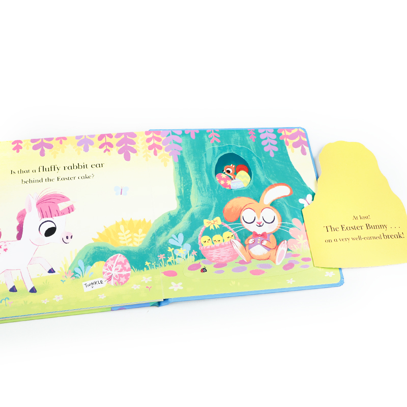 英文Ten Minutes to Bed:Where’s the Easter Bunny?: A magical lift-the-flap book 十分钟上床睡觉:复活节兔子在哪里?纸板 - 图2