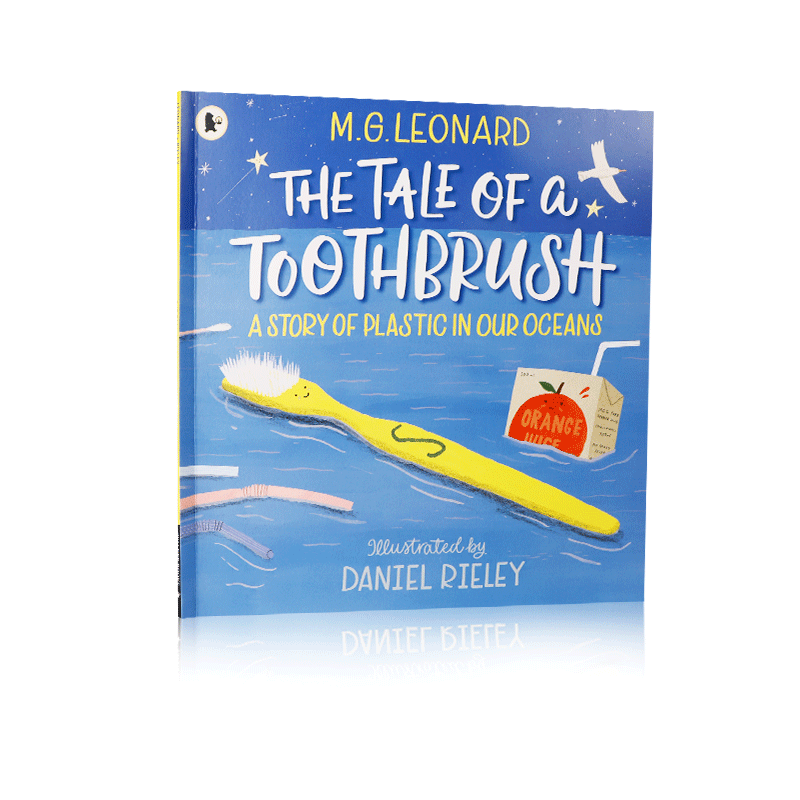 进口英文原版绘本 THE TALE OF A TOOTHBRUSH 牙刷的故事 3-5岁低幼儿童英语启蒙认知绘本 宝宝学前教育亲子互动共读早教书 - 图3