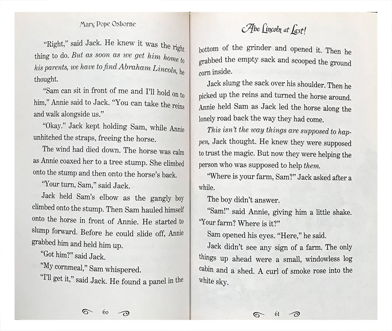 【送音频】英文原版 Magic Tree House #47: Abe Lincoln at Last! 神奇树屋系列 儿童读物章节桥梁书 第47部 青少年课外英语阅读 - 图2