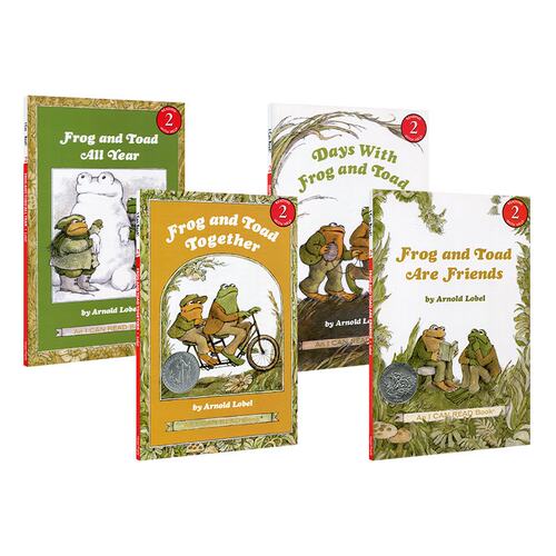 英文原版Frog and Toad are friends青蛙和与蟾蜍是好朋友弗洛格biscuit小饼干狗Together绘本ICanRead分级读物花生琼斯丹尼恐龙 - 图3