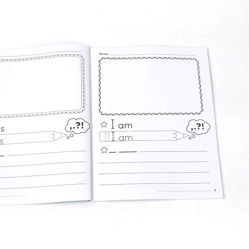 英文原版 Scholastic:Write, Draw & Read Sight 高频词可擦写 系列2本 5-7岁儿童宝宝单词认知高频词英文学习教辅阅读进阶