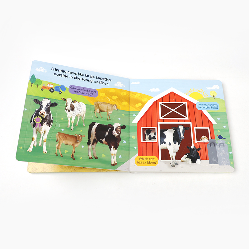 英文原版 Easter on the Farm: A Seek & Find Flap Book 复活节 农场上的复活节:一本寻宝书 2-6岁儿童宝宝启蒙益智纸板书 - 图1