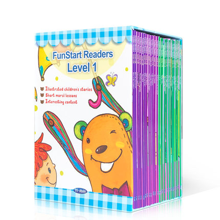 彗星英语分级阅读物 FunStart Readers Level 1 24册 儿童宝宝 英文原版绘本 正版 籍 附课后练习支持麦芽小达人点读