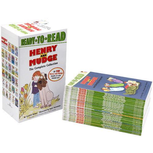 英文原版Ready to Read分级阅读系列Henry and Mudge亨利和玛吉Level pre -L3汪琣珽推荐书单二阶段绘本to go搭i can read - 图1