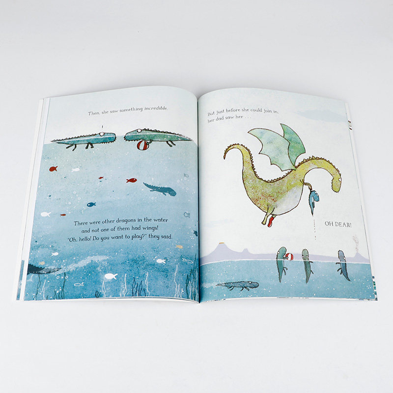 英文原版绘本 不喜欢火的龙The Dragon Who Didn't Like Fire3-6岁低幼儿童性格养成启蒙英语绘本 亲子共读宝宝睡前故事图画书,淘宝优惠券,粉丝福利购,淘宝优惠卷