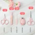 Kéo cắt móng tay cho bé 5 miếng đặt móng tay cho bé sơ sinh - Tóc clipper / Nail clipper / chăm sóc hàng ngày các mặt hàng nhỏ bán đồ dùng trẻ em Tóc clipper / Nail clipper / chăm sóc hàng ngày các mặt hàng nhỏ