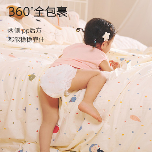 【包邮试用】一朵旅行装360防漏大吸量纸尿裤拉拉裤柔软透气尿裤 - 图0