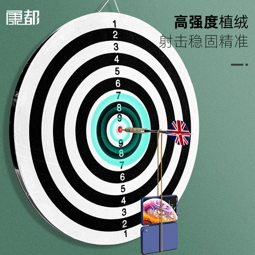 飞镖盘室内家用专业户外比赛训练用飞镖靶盘飞标支架套装玩具儿童 - 图1