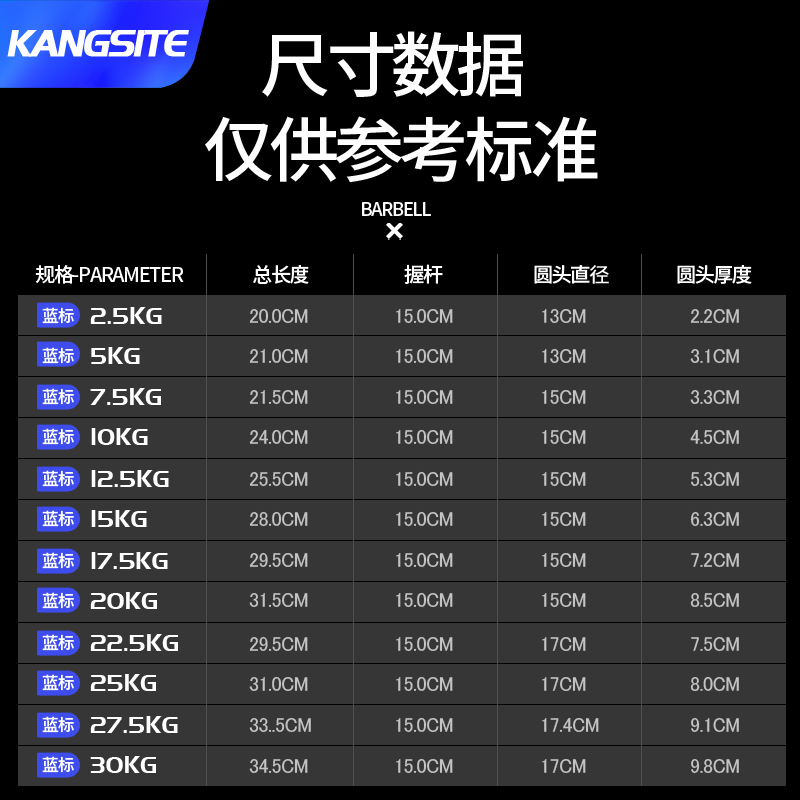 康斯特方形纯钢哑铃健身房专用5/10kg一对男士健身家用防滚动亚铃 - 图3