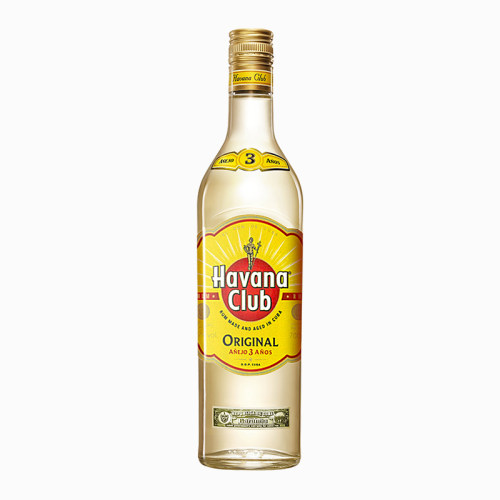 【官旗正品】Havana Club哈瓦纳俱乐部3年朗姆酒鸡尾酒700ml基酒 - 图0