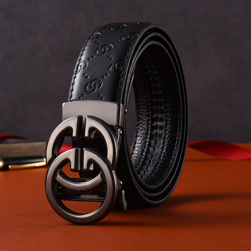 男士真皮腰带自动扣男款皮带高档商务奢侈休闲时尚百搭纯皮裤腰带,淘宝优惠券,粉丝福利购,淘宝优惠卷
