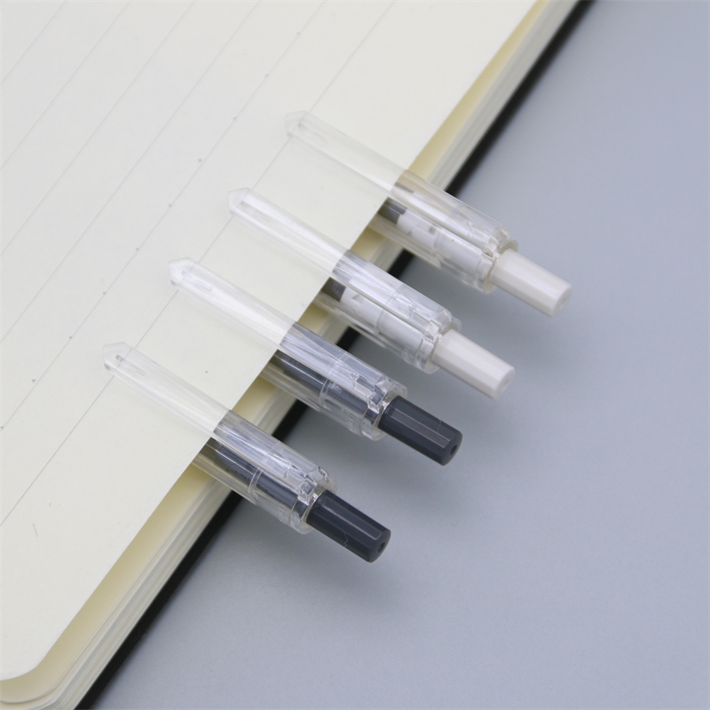 晨光本味中性笔按压式ST刷题笔0.5学生考试专用水笔碳素笔芯H2801-图1