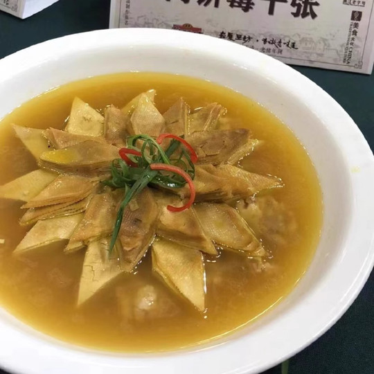 崧厦霉千张卷正宗千张绍兴特产千张皮手工千张豆腐皮霉豆皮千张