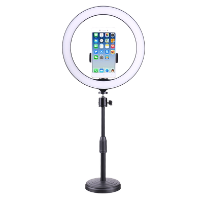 手机直播支架补光灯主播美颜嫩肤室内专用小型环形灯光网红主播自拍打光灯美睫拍照神器大光圈抖音拍摄美光灯