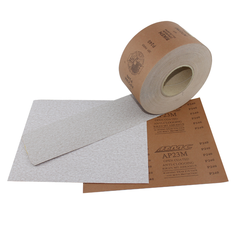 rmc干磨砂纸理研ap23m木工打磨抛光砂纸砂布卷海绵砂纸砂皮砂带 - 图3