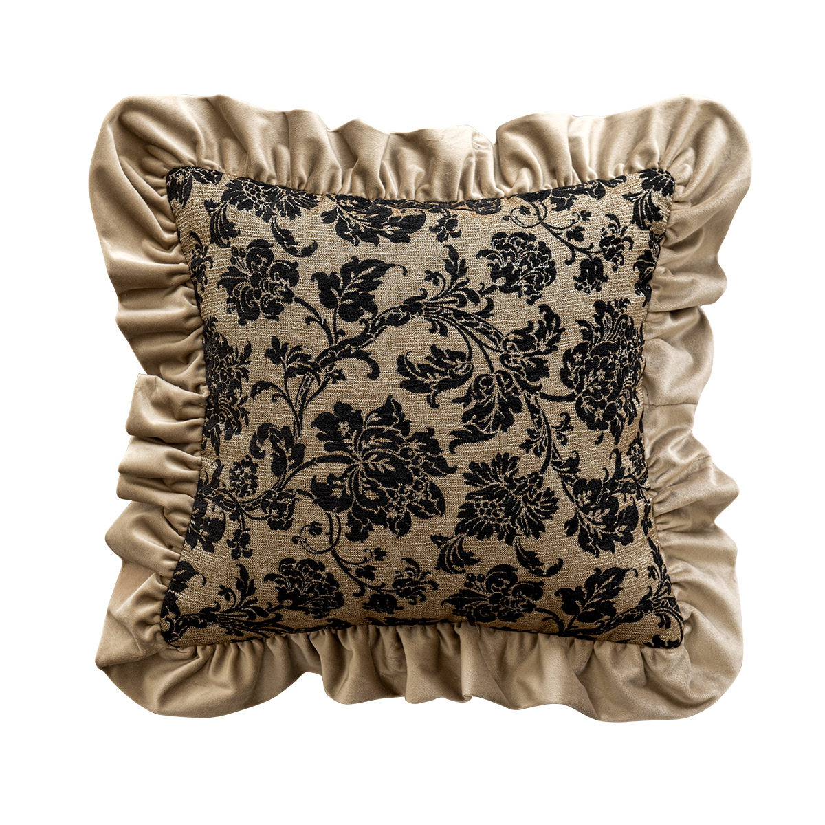 中古风客厅沙发抱枕靠垫雪尼尔提花抱枕套不含芯腰枕靠背,淘宝优惠券,粉丝福利购,淘宝优惠卷