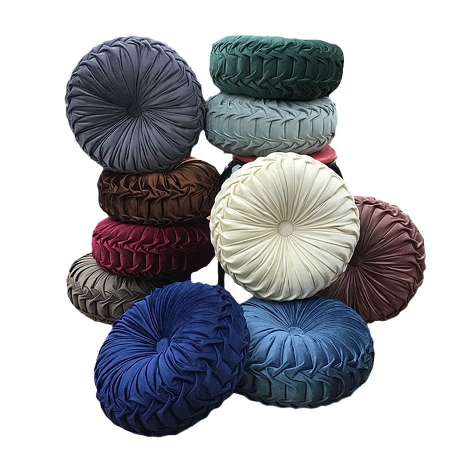 法式轻奢客厅沙发靠枕圆形复古异形南瓜抱枕卧室靠垫新款中古风,淘宝优惠券,粉丝福利购,淘宝优惠卷