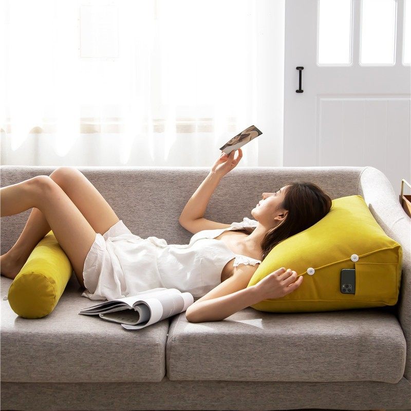 封神Soft靠背 北欧简约靠枕带头枕沙发卧室床头靠垫可拆洗,淘宝优惠券,粉丝福利购,淘宝优惠卷