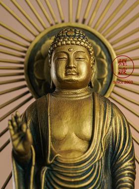 舟谷喜云作阿弥陀如来本命佛