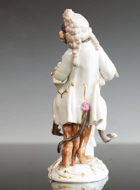 经典收藏瓷塑钢琴家猴子乐队