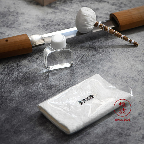 烟波 刀 保存手入用具 刀具专用 保养道具 桐箱入 五件套装 - 图1