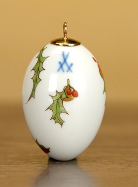 圣诞节彩蛋系列金莓纹饰