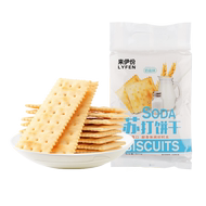 【拍2件】来伊份苏打饼干360g*2袋