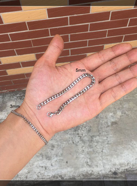 小众古巴嘻哈braceletins风手链