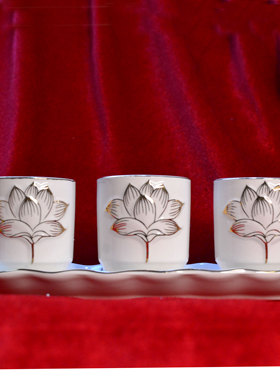 陶瓷寺院净水杯佛具用品