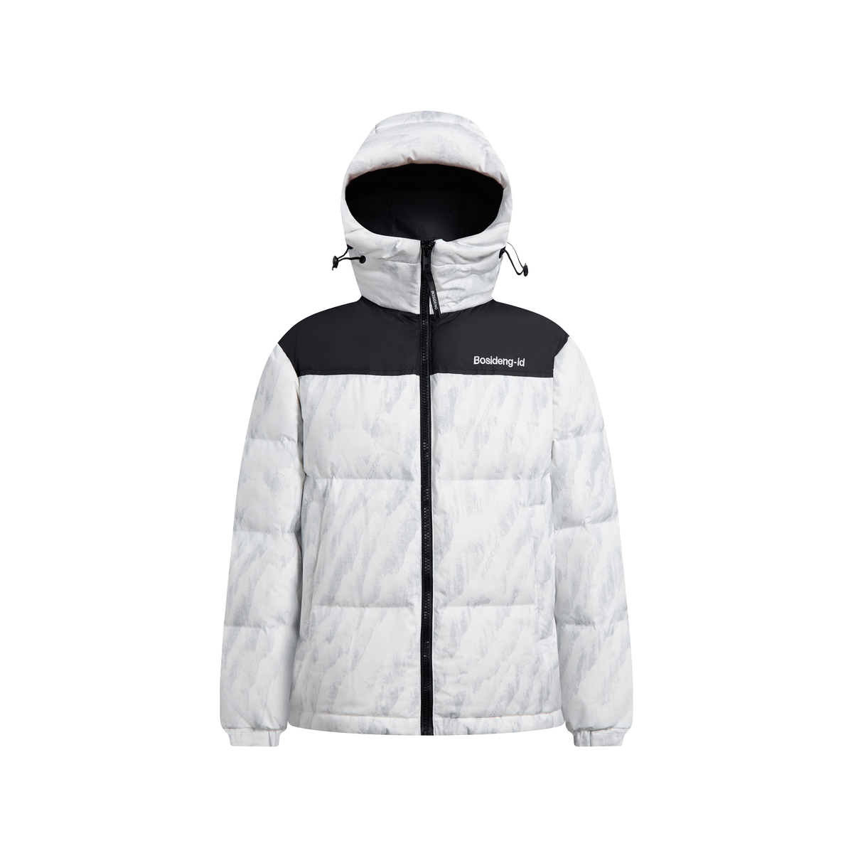 波司登2023冬季新款雪山连帽羽绒服
