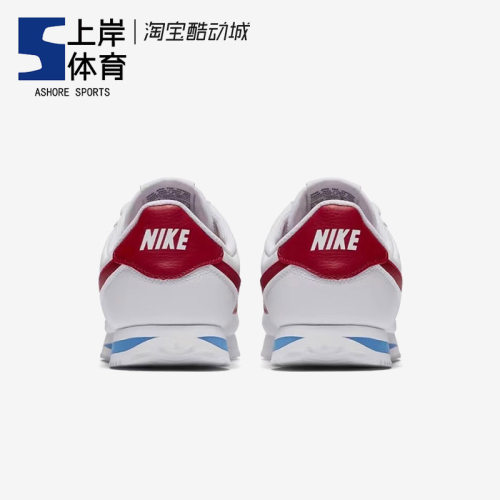 Nike/耐克 Cortez白红经典阿甘鞋GS复古运动跑步鞋 904764-103-图2