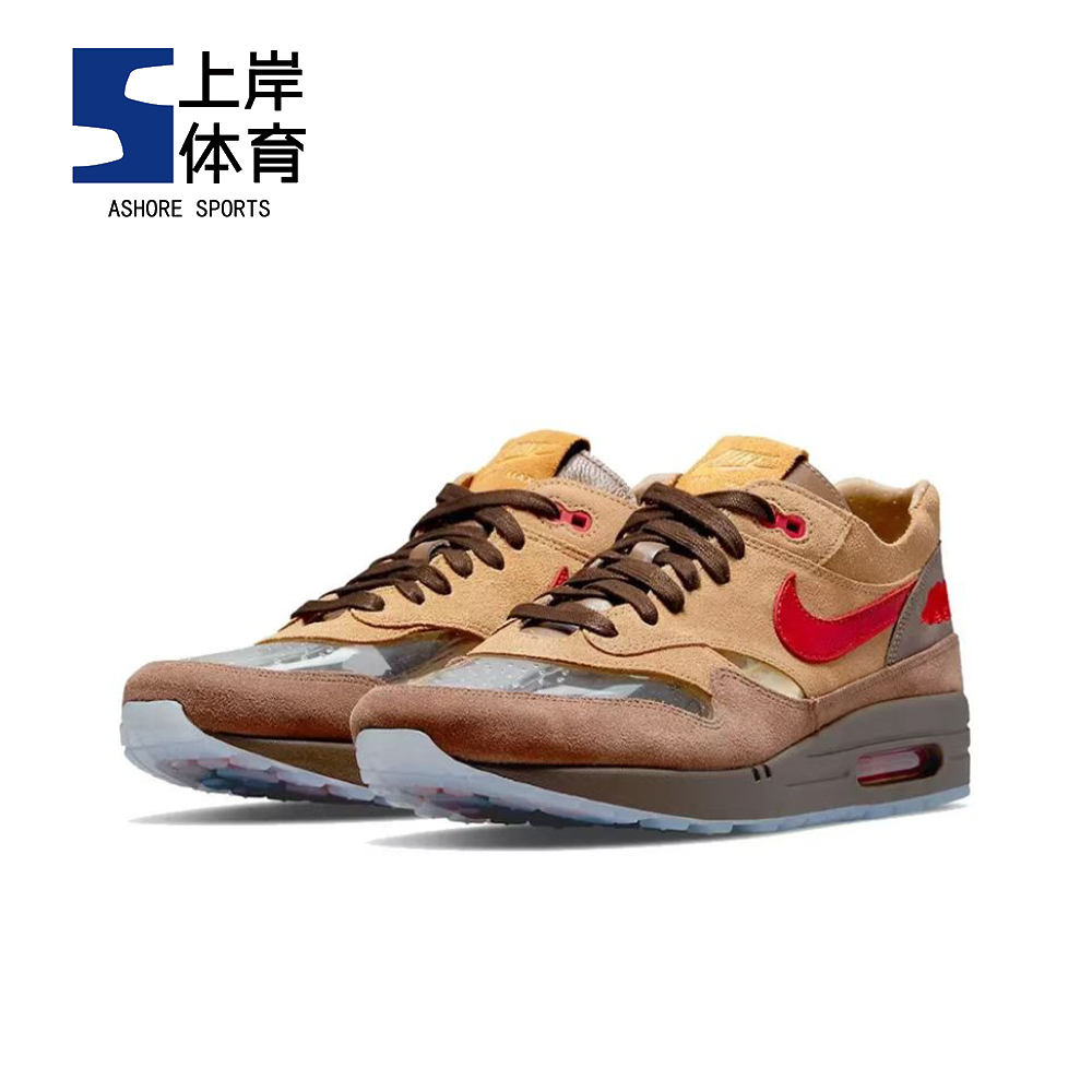 Nike/耐克 Air Max 1死亡之吻联名时尚经典休闲跑步鞋DD1870-100-图2