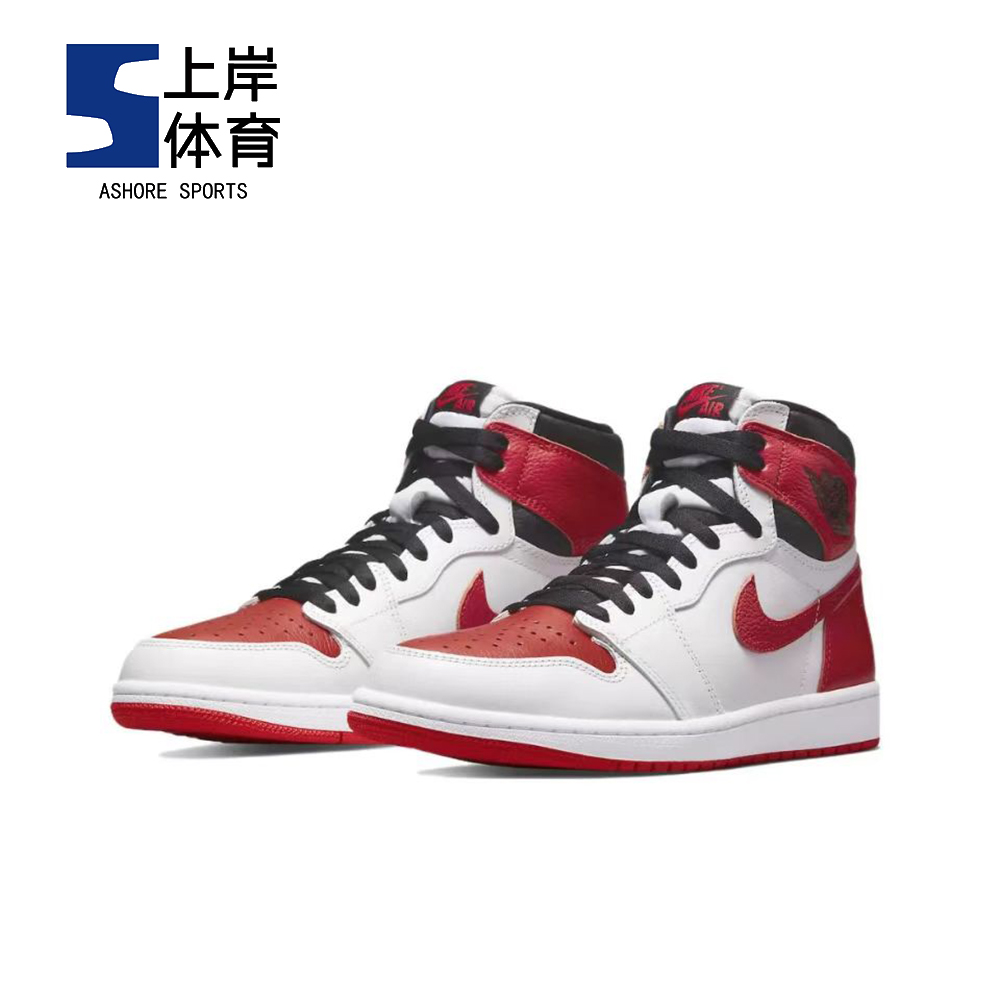 Air Jordan 1 AJ1扎染极光黑蓝白黄时尚休闲男女篮球鞋CD0461-100-图0