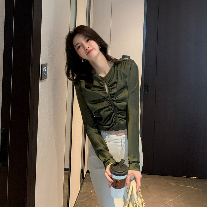 法式春装2022年新款女设计感衬衫 nurtureone妮茨维旗舰蕾丝衫/雪纺衫