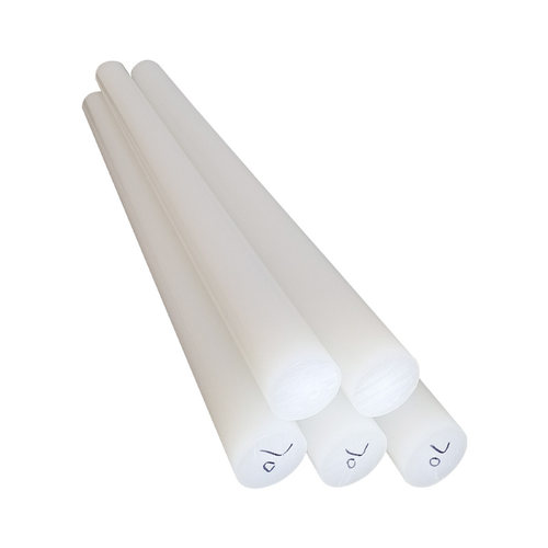 白色尼龙棒实心圆柱超耐磨高强度大直径聚丙烯PP棒塑料棒材加工-图3