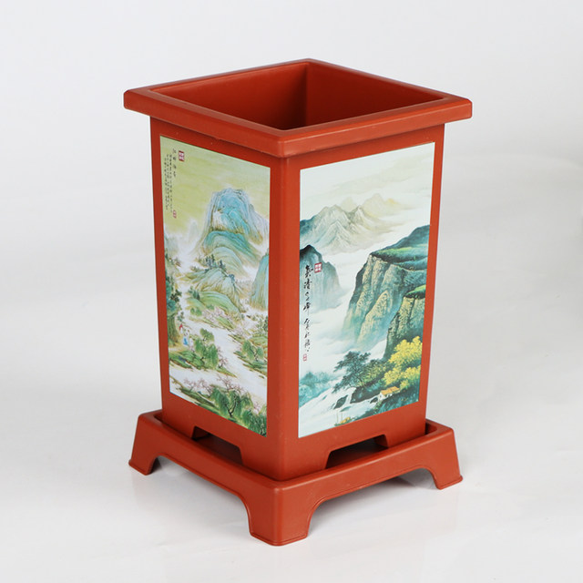 PP resin Chinese orchid pot factory direct sales