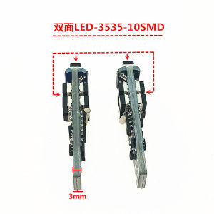 映红T10七彩示宽灯遥控日行灯炫彩超亮爆闪汽车小灯LED牌照阅读灯