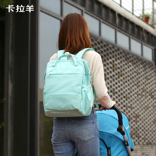 Вместительный и большой универсальный рюкзак для матери и ребенка, портативная модная сумка через плечо для выхода на улицу