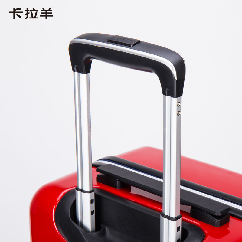 卡拉羊女轻便18寸小型耐磨男拉杆箱 卡拉羊旅行箱