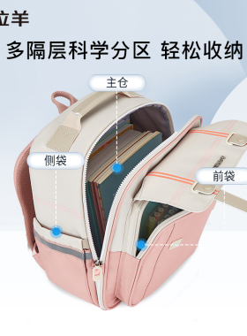 卡拉羊小学生减负云朵书包