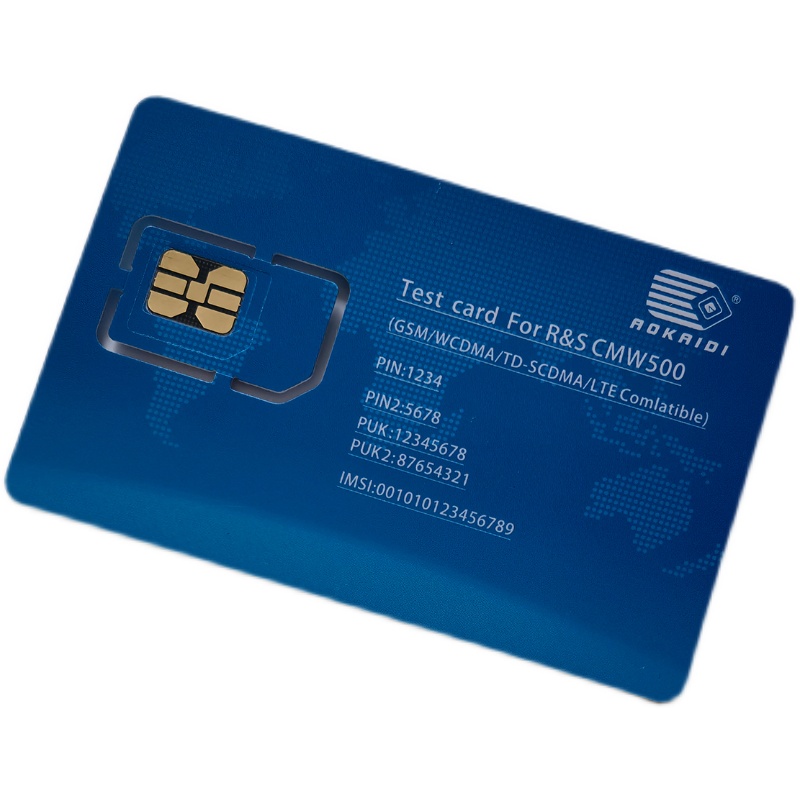 罗德CMW500一致性RF信令兼容安立8820 LTE信号测试卡 白卡 - 图3