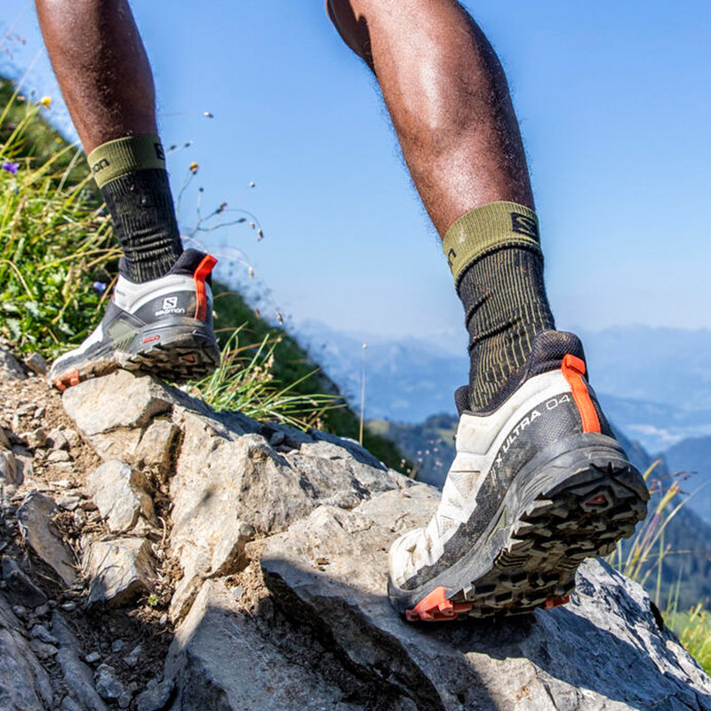 salomon户外徒步鞋男秋冬防水女鞋 salomon登山鞋/徒步鞋