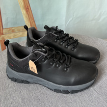 Russian Single Big Code Outdoor Shoes Genuine Leather Men Sports Casual Shoes Low help hiking and anti-wear bottom