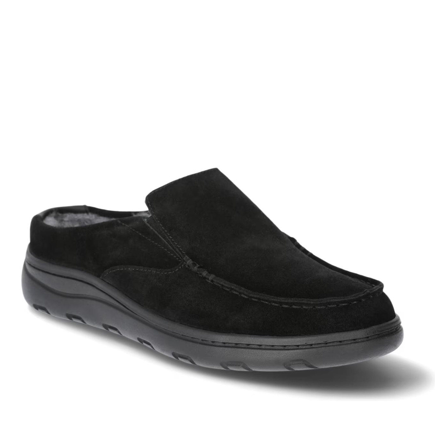 外贸大码男士真皮加绒包头勃肯鞋一脚蹬半拖冬季室内外棉拖鞋47码,淘宝优惠券,粉丝福利购,淘宝优惠卷