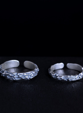 复古风海枯石烂手饰品礼物戒指环