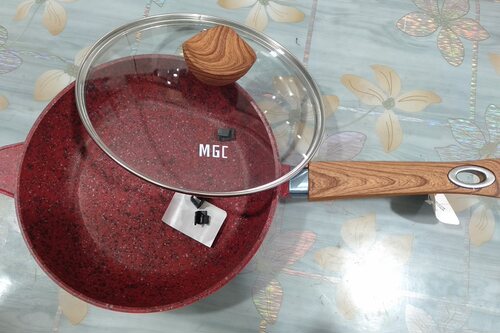 MGC玛极科经典深煎锅麦饭石不粘锅炒锅家用平底少油烟不挑灶具138 - 图1
