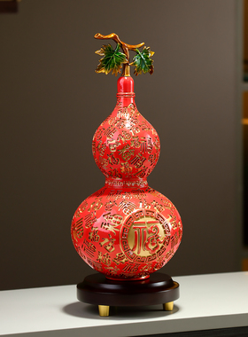 百福葫芦摆件客厅招财电视柜酒柜装饰品办公室高级感乔迁新居礼物
