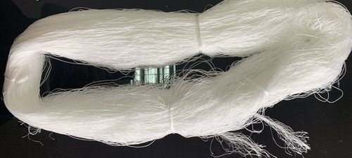 1-3mm延绳钓白色3股锦纶绳鞋袋抽绳白色尼龙绳吊卡绳吊牌绳收口绳 - 图1