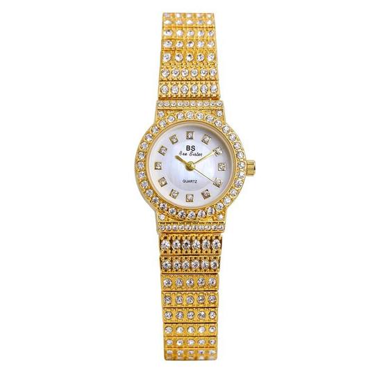 【下单就送手链】满天星女生手表时尚钢带小表盘满钻防水潮流女表